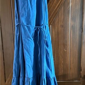 Banana Republic Blue Midi Dress